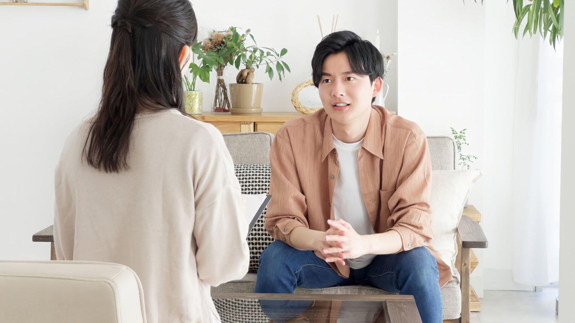 A man participating in a supportive counseling session for Addiction and Mental Health Treatment in Westminster, CO, while speaking with a therapist.