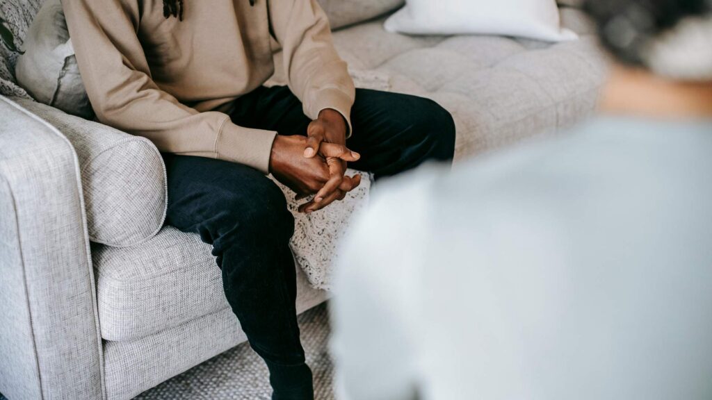 Person in counselling to avail Addiction Treatment Center In Grand Junction That Accepts Anthem